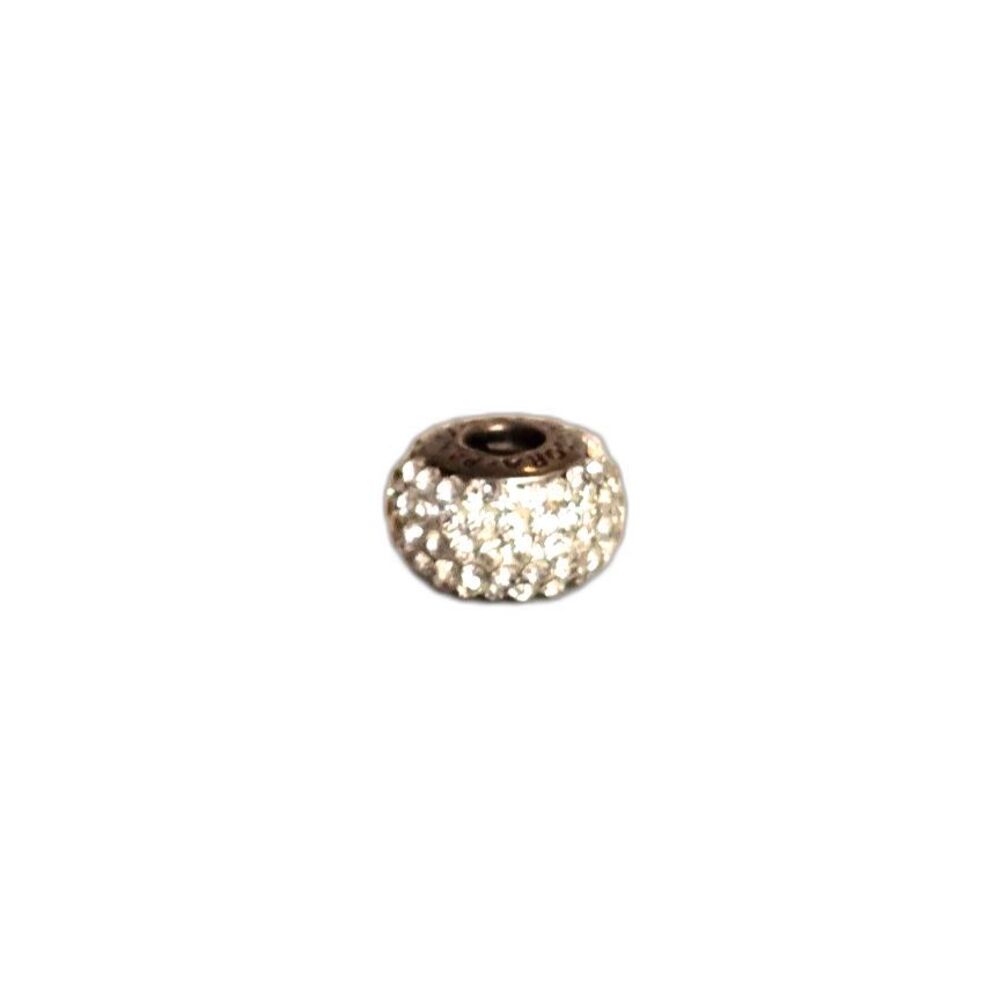 PANDORA Pavé Lights Charm Sterling Silver Clear Sparkle Bead
